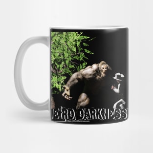 Bigfoot Attack (Square Design) Mug